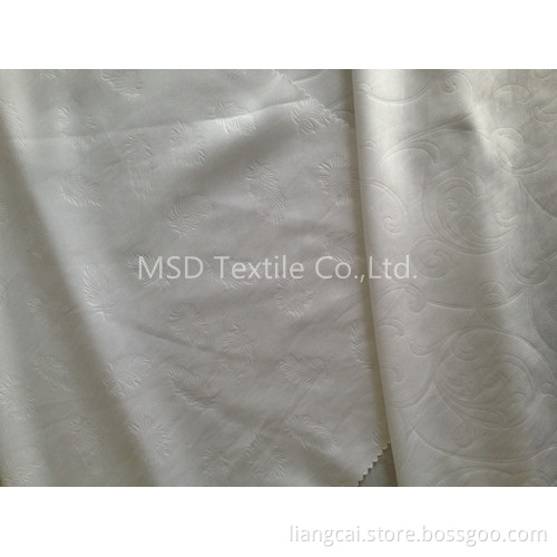 Polyester&Cotton Embossed Satin-1